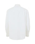 Gucci Double Collar White Cotton Shirt
