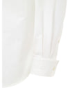 Gucci Double Collar White Cotton Shirt