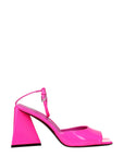 The Attico Piper Heeled Sandals - Fuchsia Pink