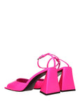 The Attico Piper Heeled Sandals - Fuchsia Pink