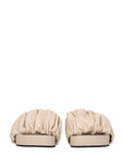Jil Sander Ruched Leather Slides