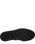 Max Mara Black Leather Lace-Up Dress Shoes