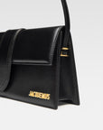 Jacquemus Black Leather Le Bambino Long