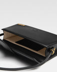 Jacquemus Black Leather Le Bambino Long