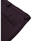Gucci Bordeaux Wool Slim Fit Pants