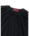 Gucci Black Wool Jumpsuit With GG Belt