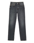 Gucci Washed Gray/Grey Straight Leg Fit Denim