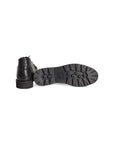 Roberto Pepe Luxury Leather Lace-Up Combat Boots - Made In Italy