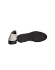 Roberto Pepe Luxury Leather Lace-Up Derby Shoes - White - Made In Italy