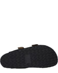 Isabel Marant Black Leather Buckle Sandals