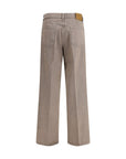 Jacob Cohen Grace Wide Leg Fit Jeans - Taupe Brown