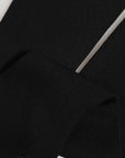 Dolce & Gabbana Wool Elbow Length Fingerless Gloves - Black