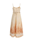Zimmermann Floral Wanderlust Corset Midi Dress