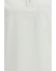 Givenchy Oversize Longline Polo Shirt - White