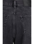Chloé High Rise Raw Hem Jeans