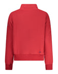 North Sails Cotton Zip Sweatshirt - Red