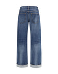 Khaite Karo Barrel Jeans Wide Leg Fit