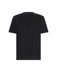Balmain Logo Black Cotton T-Shirt