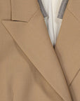 Brunello Cucinelli Warm Beige  Wool Coat