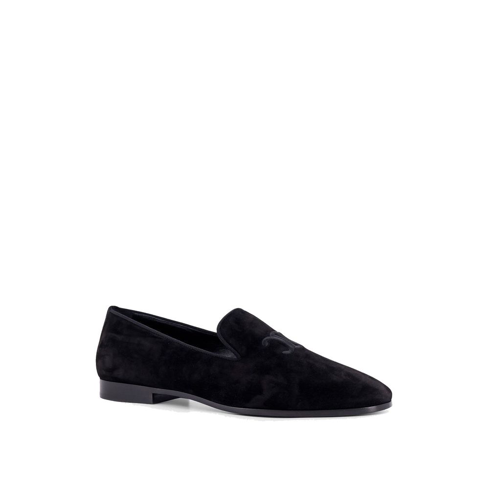 Celine Black Leather Dress Shoe Loafers
