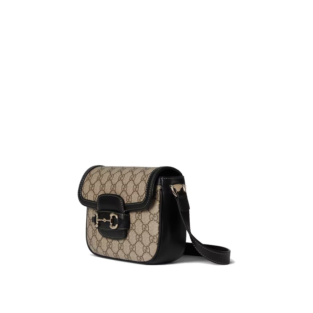 Gucci GG Monogram Leather Shoulder Bag