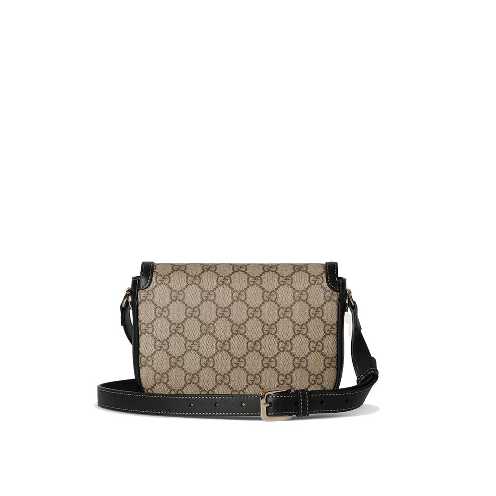 Gucci GG Monogram Leather Shoulder Bag
