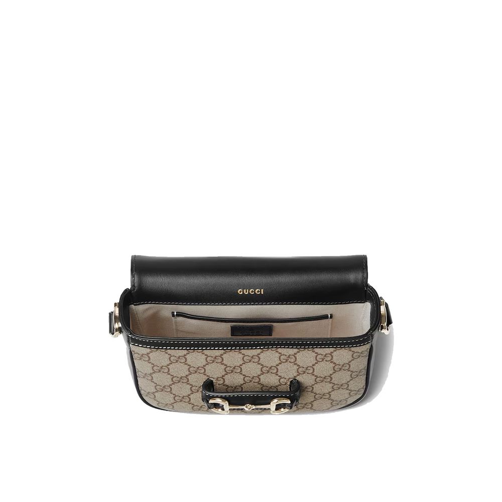 Gucci GG Monogram Leather Shoulder Bag