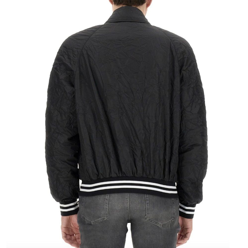 Balmain Black Varsity Bomber