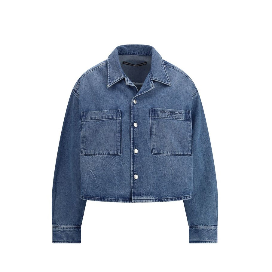 Alexander Wang Medium Blue Denim Jacket