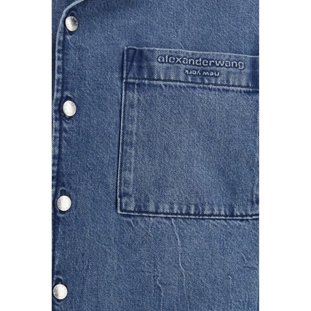 Alexander Wang Medium Blue Denim Jacket