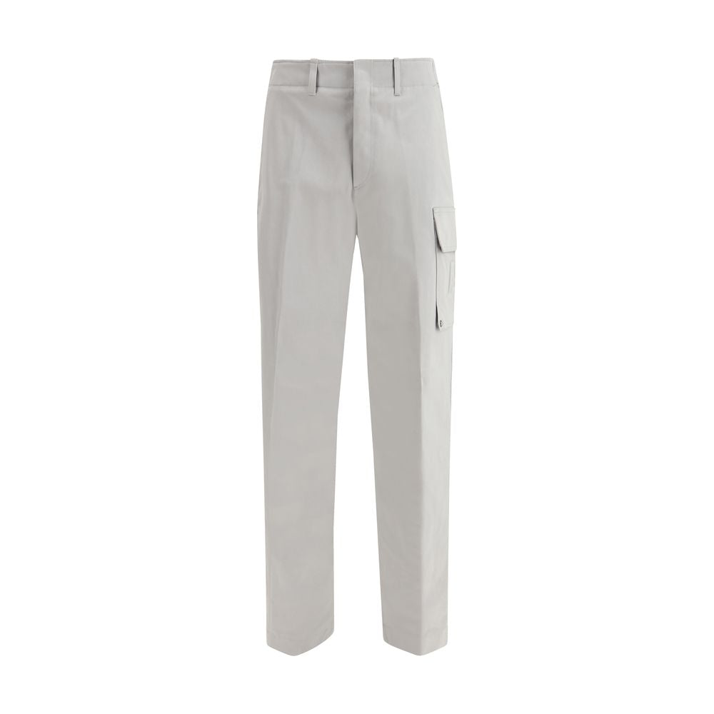 Fendi Tailored Cargo Pants - Light Gray/Grey