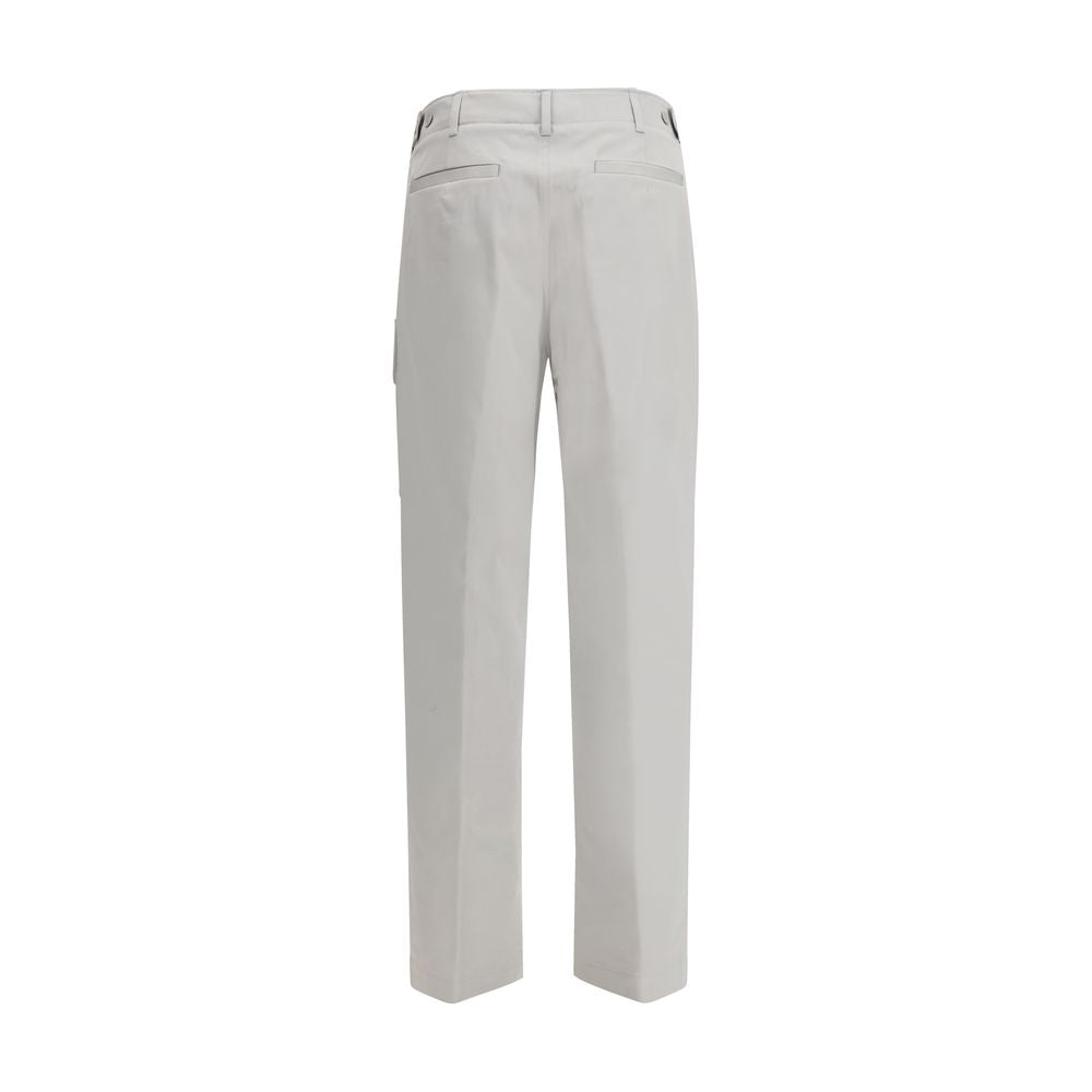Fendi Tailored Cargo Pants - Light Gray/Grey