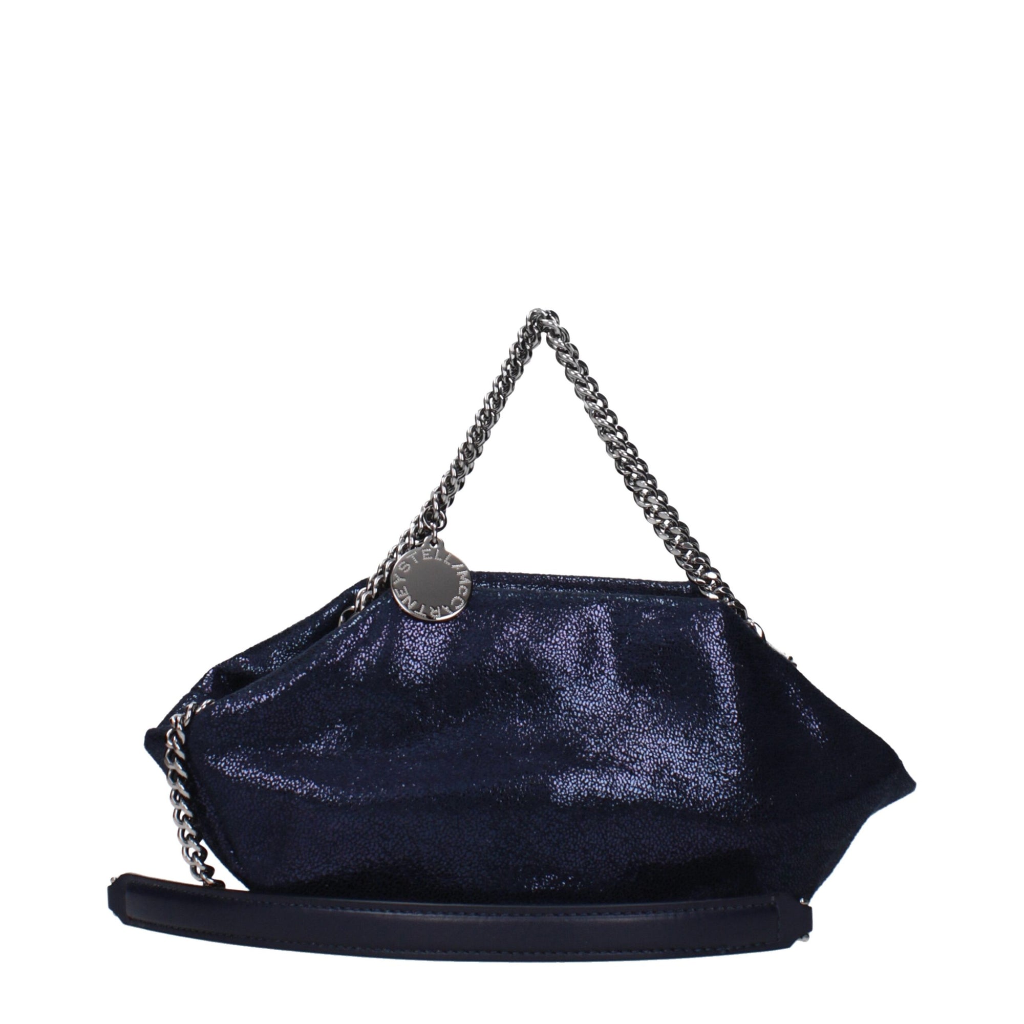 Stella McCartney Chained Strap Shoulder Bag - Blue
