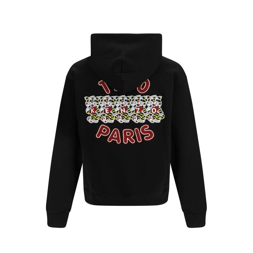 Kenzo Wild Tiger Hoodie - Black