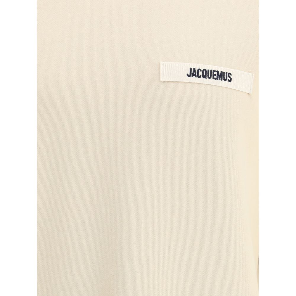 Jacquemus Cotton Hoodie - Ivory/Cream