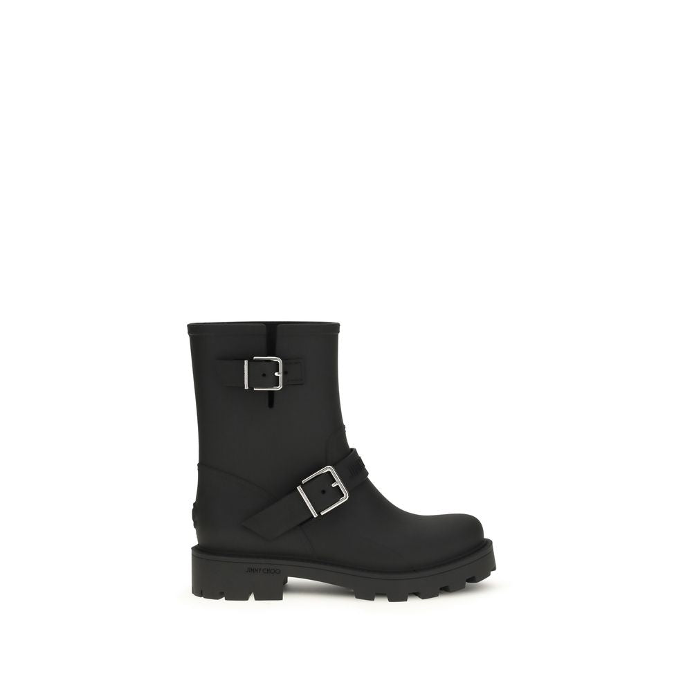 Jimmy Choo Black Rain & Terrain Ankle Boots