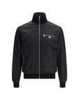 Prada Black Reversible Wool Jacket