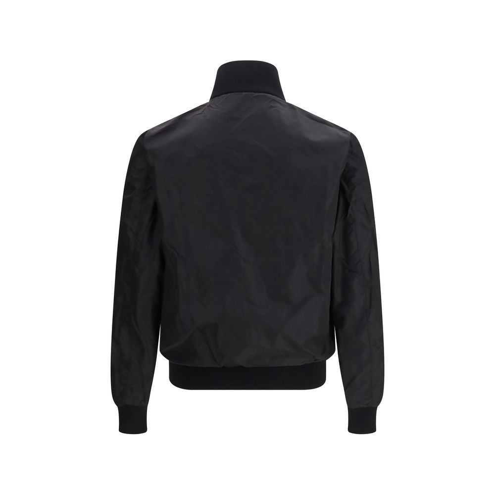 Prada Black Reversible Wool Jacket
