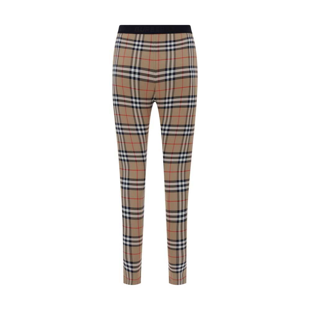 Burberry Checkered Leggings