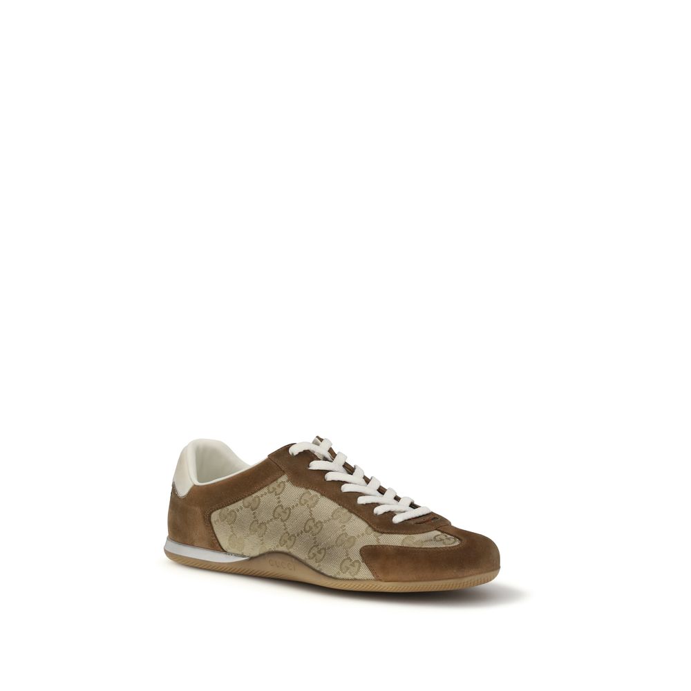 Gucci Leather Shift  Sneakers