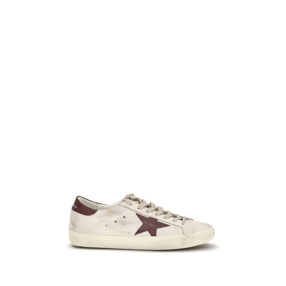Golden Goose Leather Super Star Sneakers