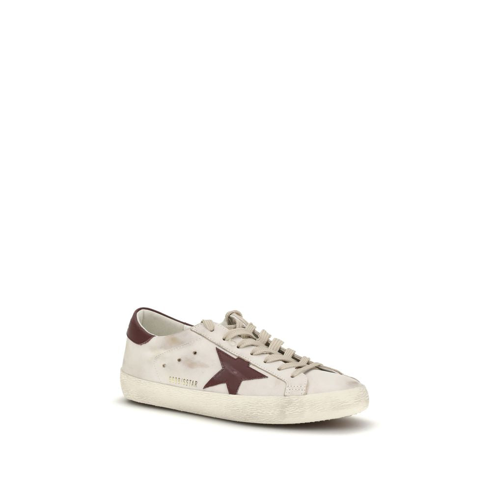 Golden Goose Leather Super Star Sneakers