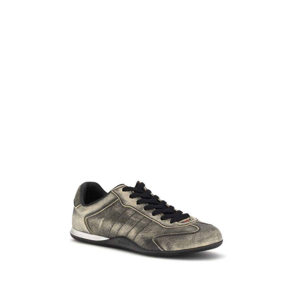 Gucci Shift Leather Sneakers