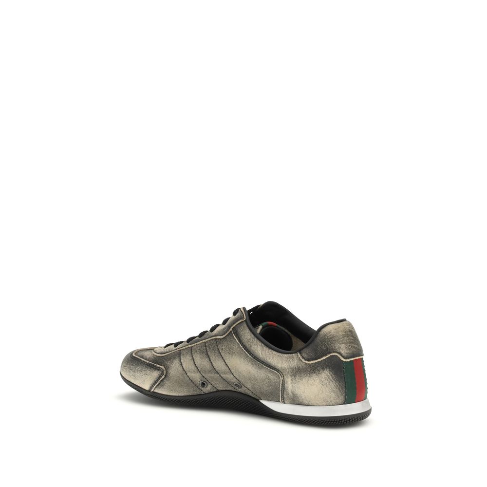 Gucci Shift Leather Sneakers