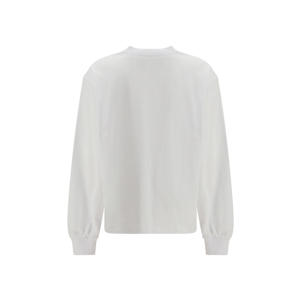 Ganni Banana Sweatshirt Top - White