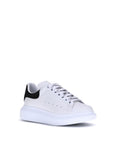 Alexander McQueen Black & White Leather Platform Sneakers