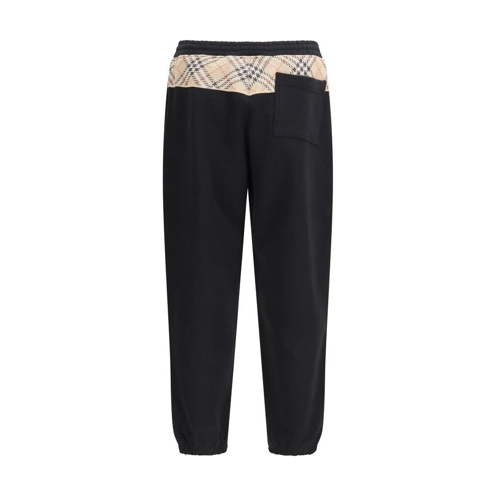 Burberry Black Athleisure Joggers