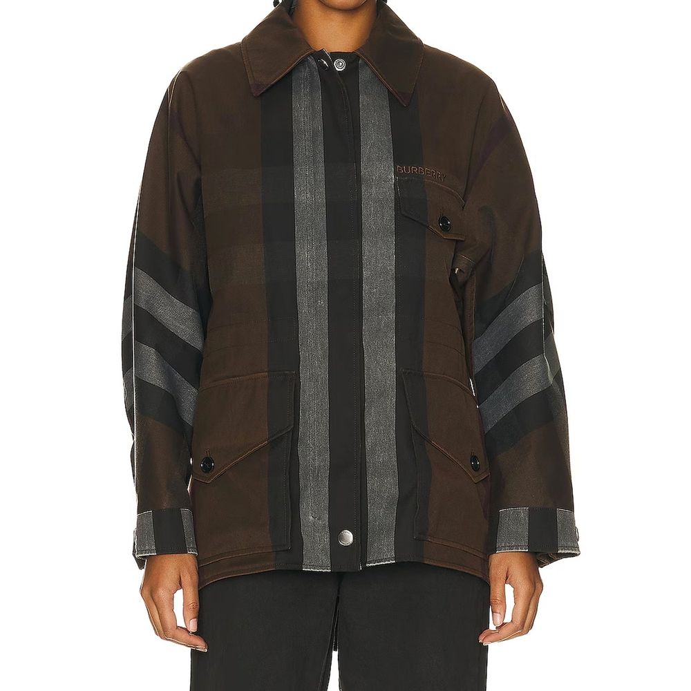 Burberry Oversize Casual Shirt Jacket