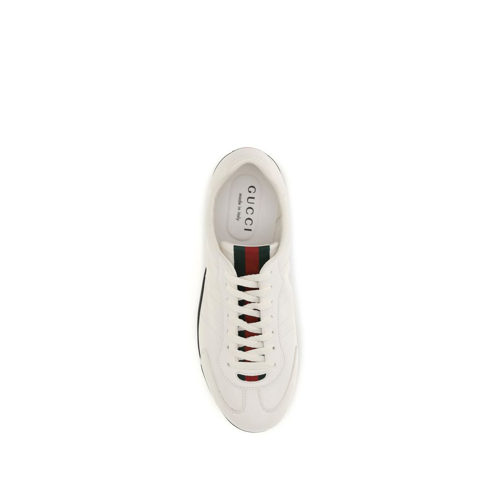 Gucci Leather Shift Sneakers