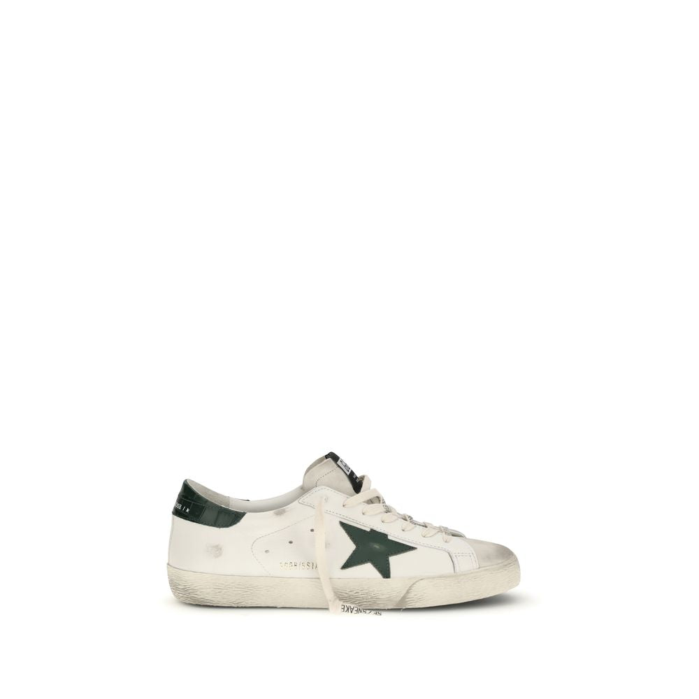 Golden Goose Leather Super Star Sneakers